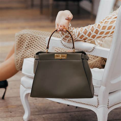 fendi peekaboo granite|fendi peekaboo leather bag.